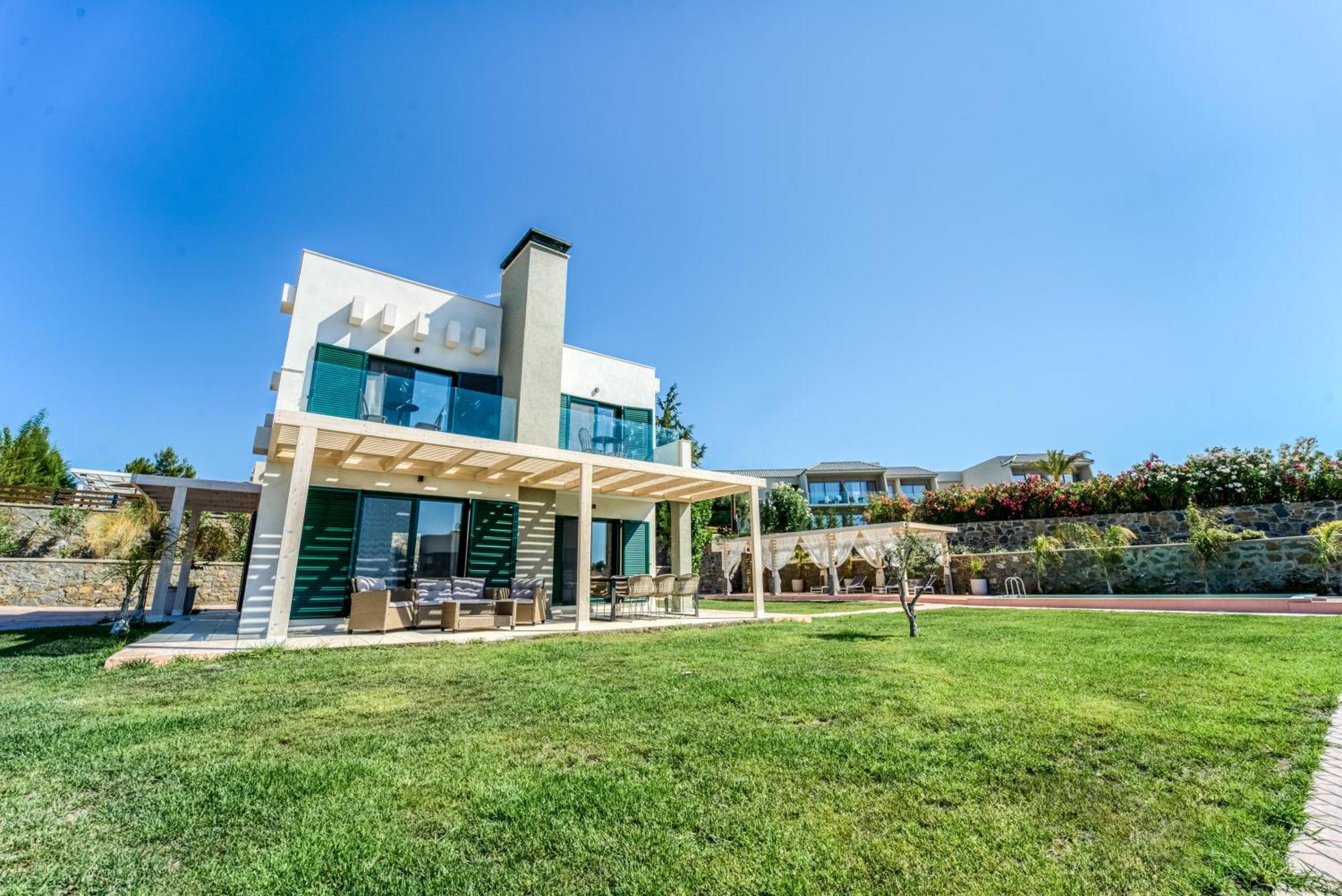 Heliophos Villa Aelia คิโอตาริ ภายนอก รูปภาพ